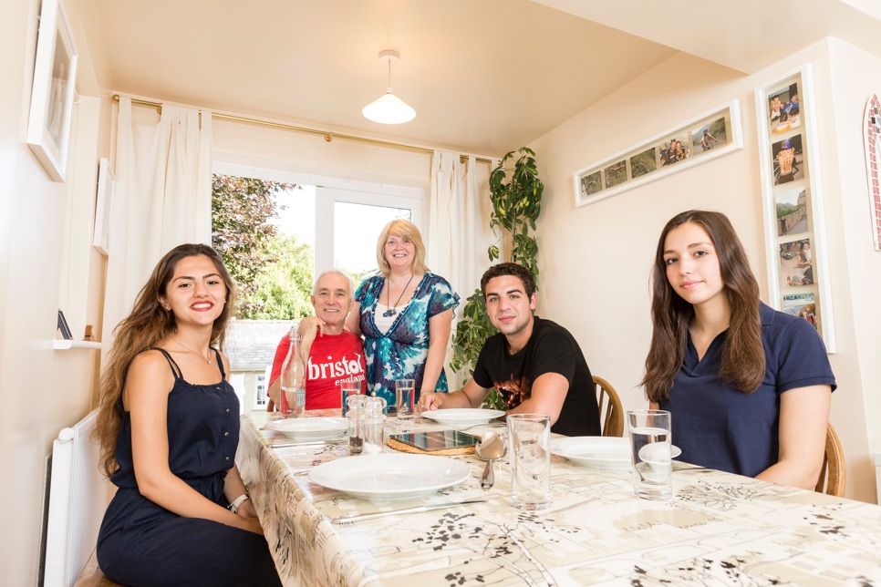 Accommodation-Homestay Family & Students